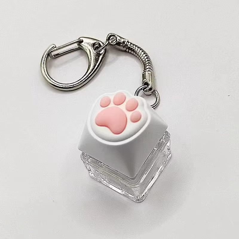 Cute Cat Claw Key Chain Finger - Gaming Keyboard Test ulasan dan harga
