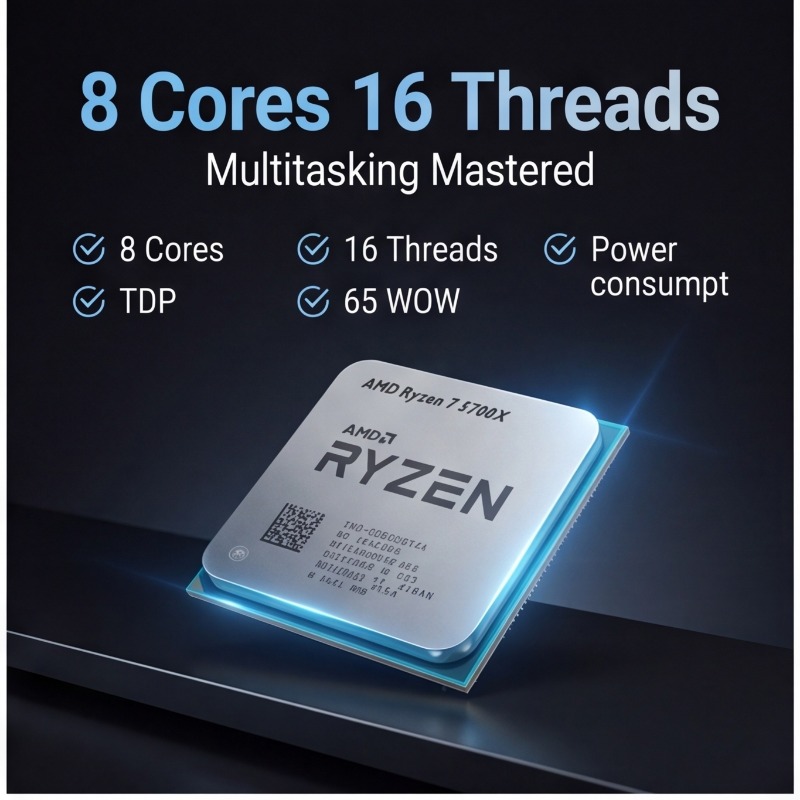 AMD Ryzen 7 5700X Processor Fo - Amd Cpu Ryzen 7 ulasan dan harga