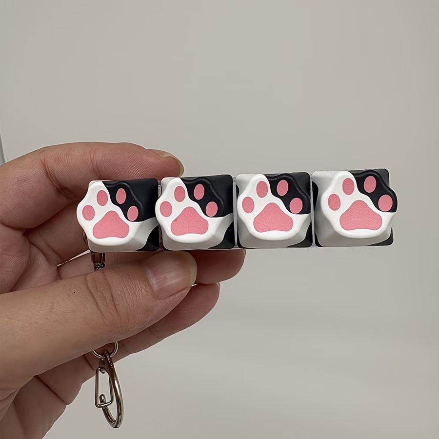 Cat Paw Button Stress Relief T - Gaming Keyboard Test ulasan dan harga