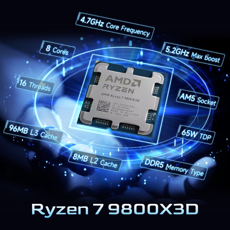 AMD Ryzen 7 9800X3D Content Cr - Amd Cpu Ryzen 7 ulasan dan harga