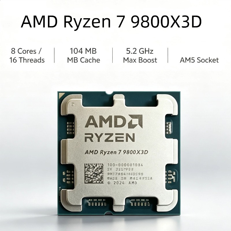 AMD Ryzen 7 9800X3D Content Cr - Amd Cpu Ryzen 7 ulasan dan harga