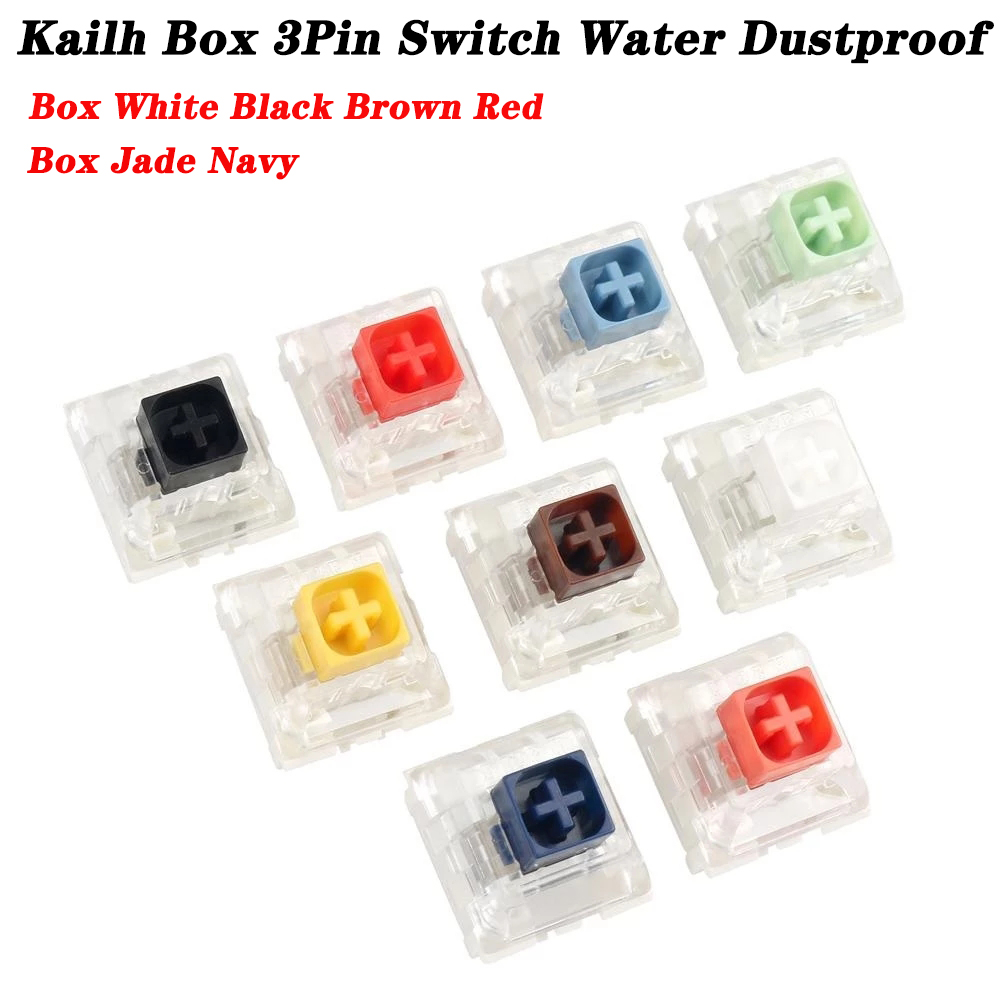 Kailh BOX Mx Switches White Re - Keyboard Gaming Blue Switch ulasan dan harga