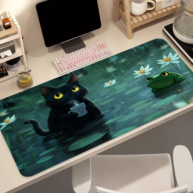 Kawaii Black Cat Silicone Soft - Gaming Keyboard Nearby ulasan dan harga